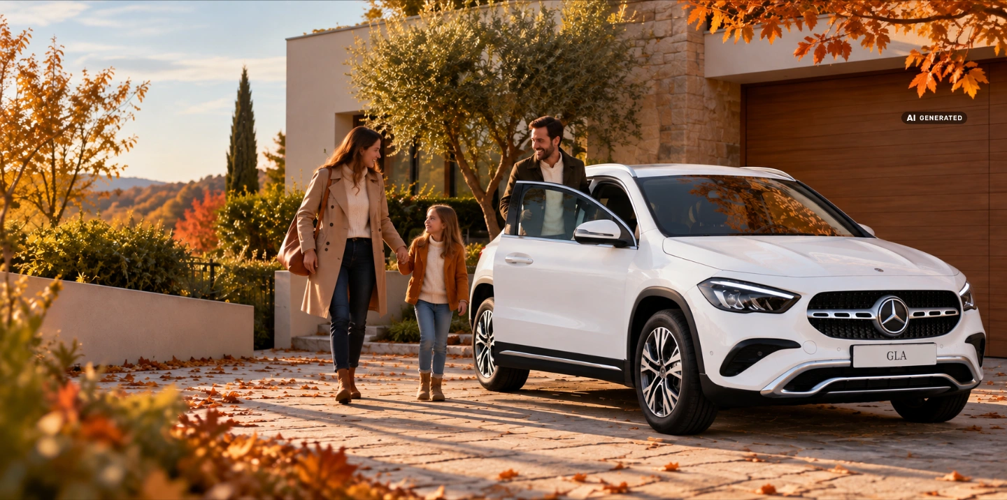 La vuelta a la rutina, mejor en un Mercedes-Benz GLA<span class="d-block">Con tu renting: sin entrada, al mejor precio y con todo incluido</span>
            <span class="from d-block">Desde 554 €/mes</br><span class="IVA">(Con IVA incluido)</span>