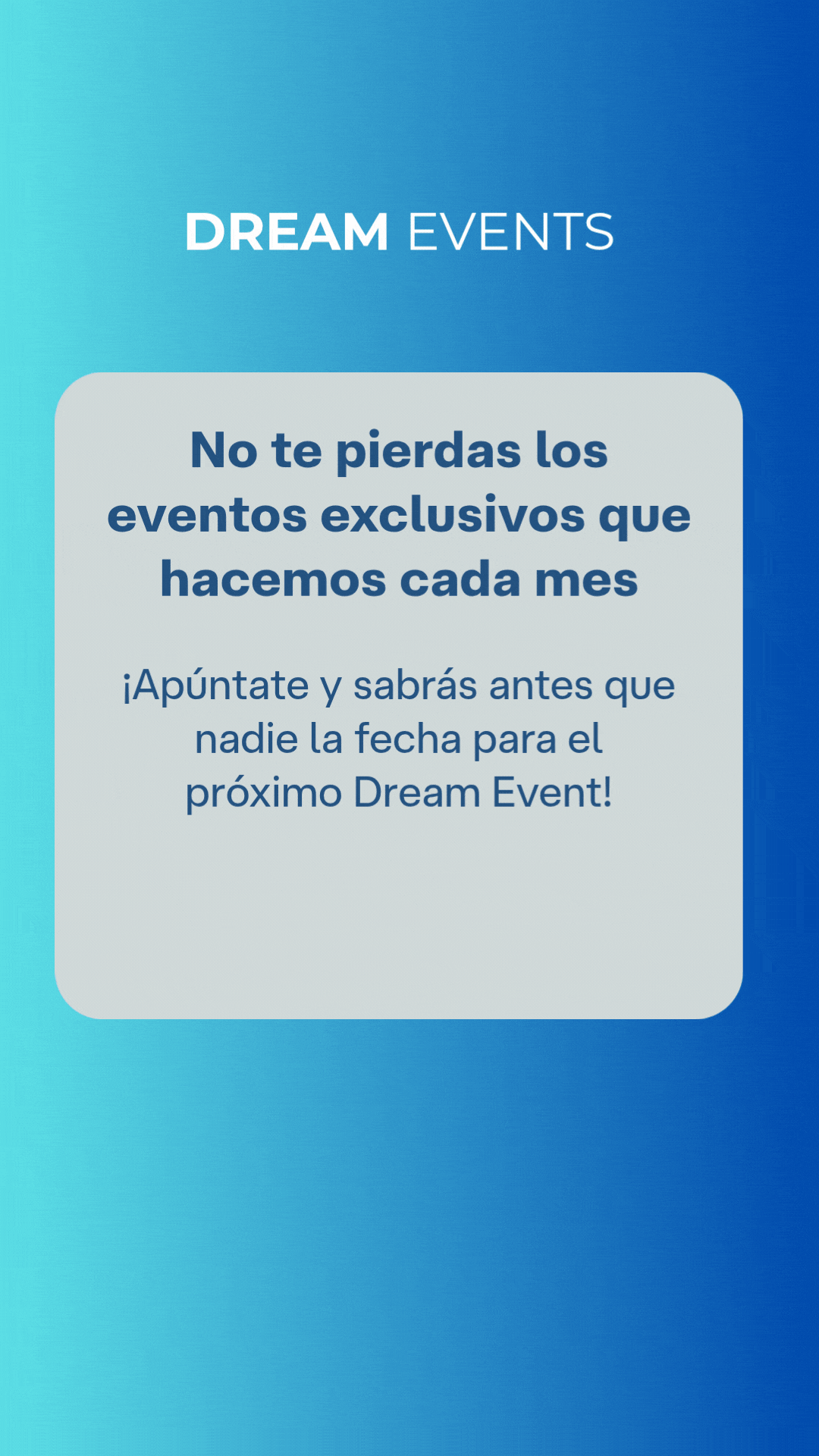 Dream events
