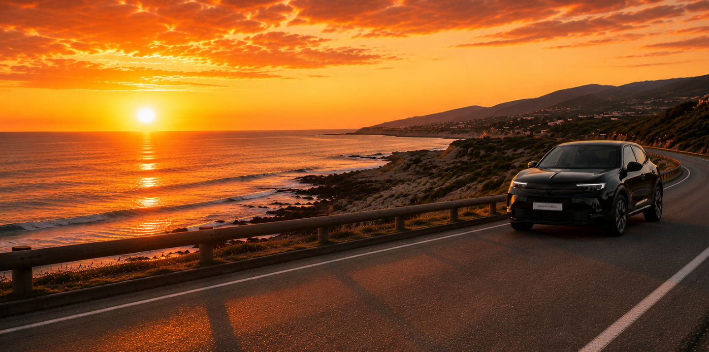 Carretera, atardeceres y <br><strong>cero preocupaciones</strong><span class="d-block">Este verano, el nuevo Opel Mokka al mejor precio</span>
            <span class="from d-block">Desde 342 €/mes</br><span class="IVA">(Con IVA incluido)</span>