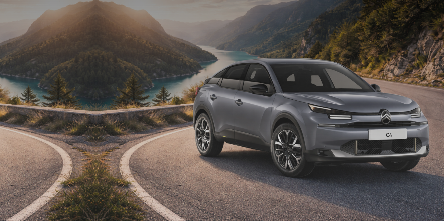 Citroën C4: ¡No encontrarás<strong> una oferta</strong> igual!<span class="d-none d-lg-block">Citroën C4 con todo incluido y cuota fija, ¡sin sorpresas!</span>
                                    <span class="from d-block">Desde 347 €/mes</br><span class="IVA">(Con IVA incluido)</span>