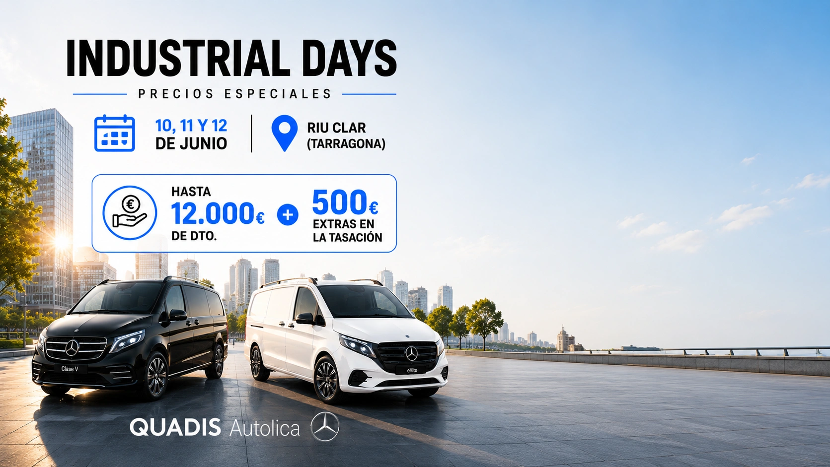 Industrial Days TARRAGONA Furgonetas Mercedes-Benz 